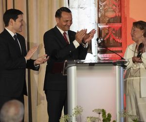 Anna Kalczyńska w USA z Radosławem Sikorskim i Marco Rubio