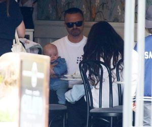 Marcin Hakiel z Dominiką i synkiem Romeo w Sopocie