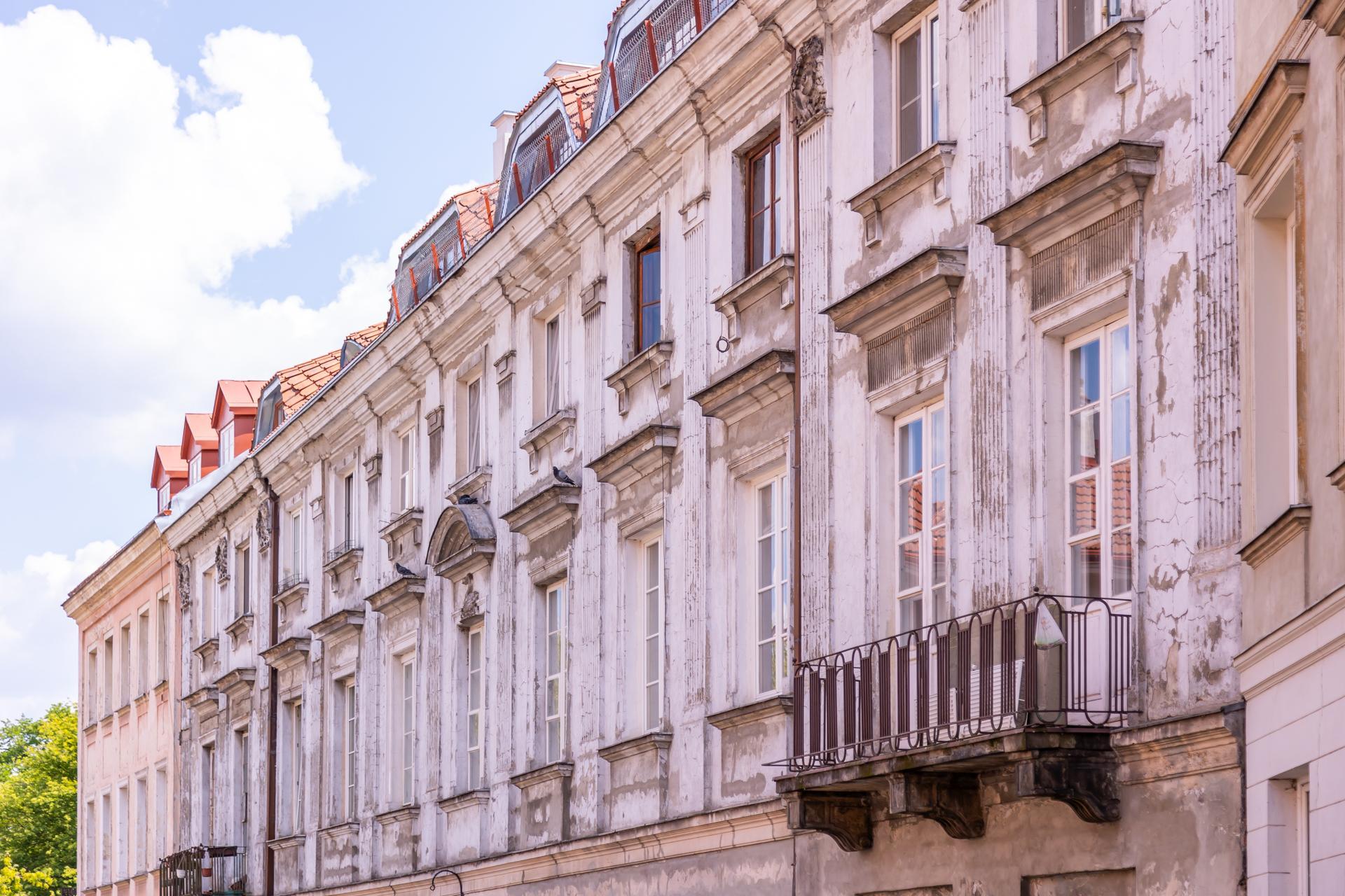 Mariensztat w Warszawie - zdjęcia. Niewykorzystany potencjał w centrum miasta