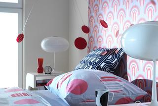 22 x nowoczesna sypialnia z tapetą