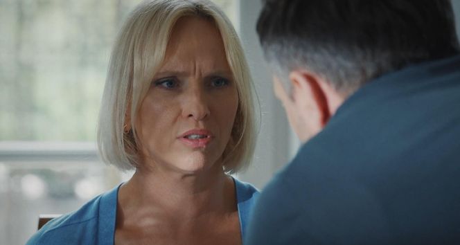 M jak miłość odc. 1889. Dorota (Iwona Rejzner), Bartek (Arkadiusz Smoleński)