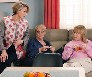 Barwy szczęścia, odc. 3196. Emilka (Jessica Frankiewicz), Malwina (Joanna Gleń), Małgorzata (Adrianna Biedrzyńska)