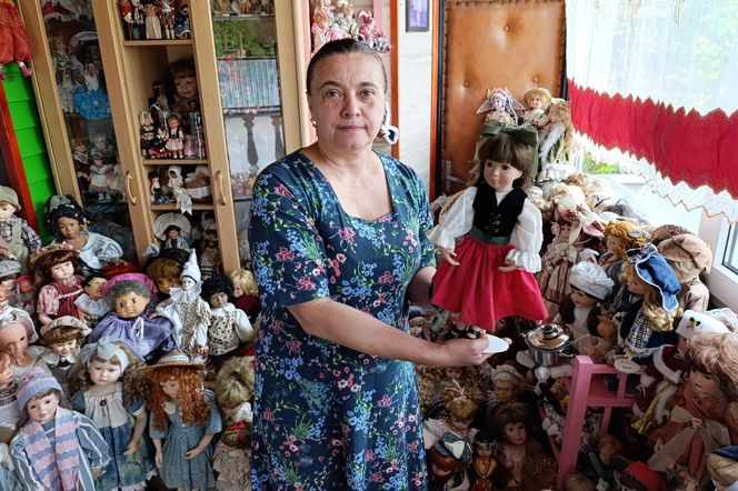 Agnieszka Ciećko zbiera lalki