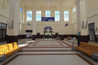 Dworzec kolejowy w Zbąszyniu po remoncie