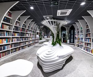 Metroteka – biblioteka na stacji metra M2 Kondratowicza w Warszawie