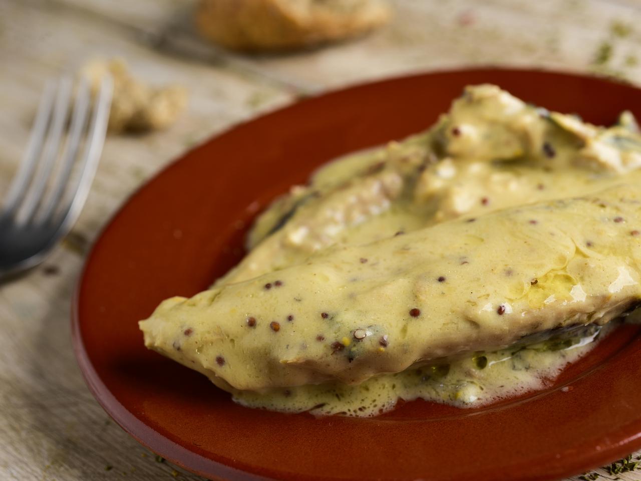 Sos musztardowy na ciepło do ryb