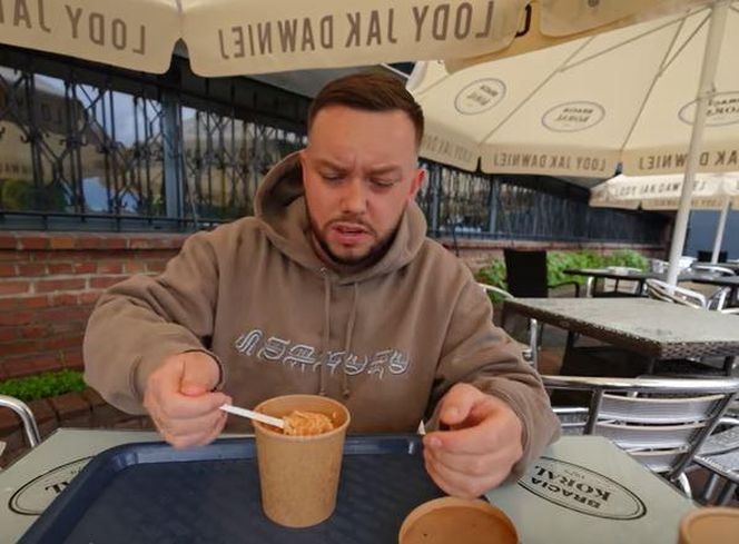 Książulo z wizytą w Częstochowie. Odwiedził bar przy Jasnej Górze