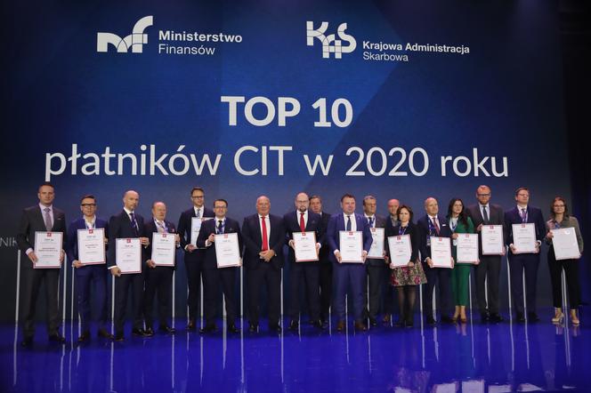 Kongres 590. Najwięksi podatnicy CIT za 2020 r. wyróżnieni