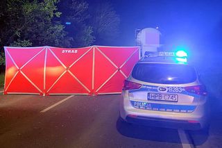 Tragedia na drodze. Ciężarowa cysterna staranowała subaru