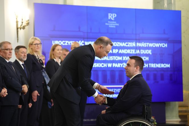 Andrzej Duda spotkał się z paraolimpijczykami