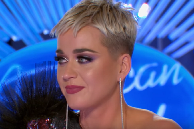 Katy Perry płacze w Idolu