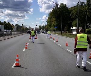 Wyznaczanie buspasa na Puławskiej