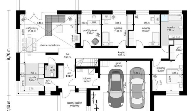 Najciekawsze projekty domów parterowych. Zobacz najlepsze projekty z kolekcji Muratora