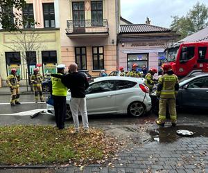 Wypadek na ul. Jagiellońskiej 