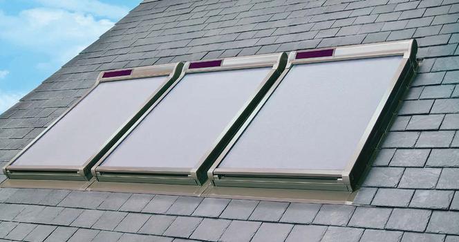 Solarne osłony do okien dachowych