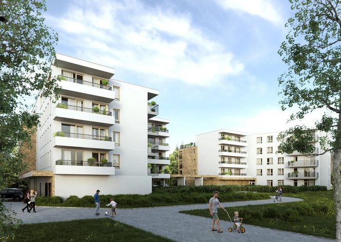 Wizualizacja osiedla Ryżowa 72