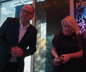 Barwy szczęścia, odcinek 3144. Marek (Marcin Perchuć), Olga (Dorota Łukasiewicz-Kwietniewska)