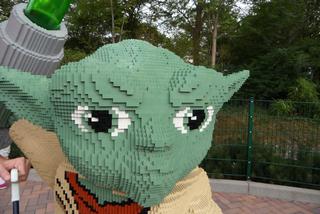 Yoda z klocków Lego