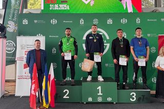 Złoty medal Patryka Kostrzewskiego w Pucharze Polski AZS w zapasach