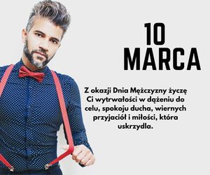 Dzień Mężczyzny 10 marca kartka z życzeniami