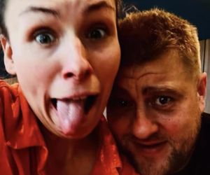 Tomasz Jakubiak z żoną