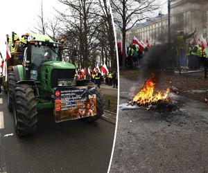  Protest rolników w Warszawie 6.03.2024