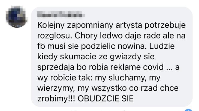 Życzą śmierci Krawczykowi
