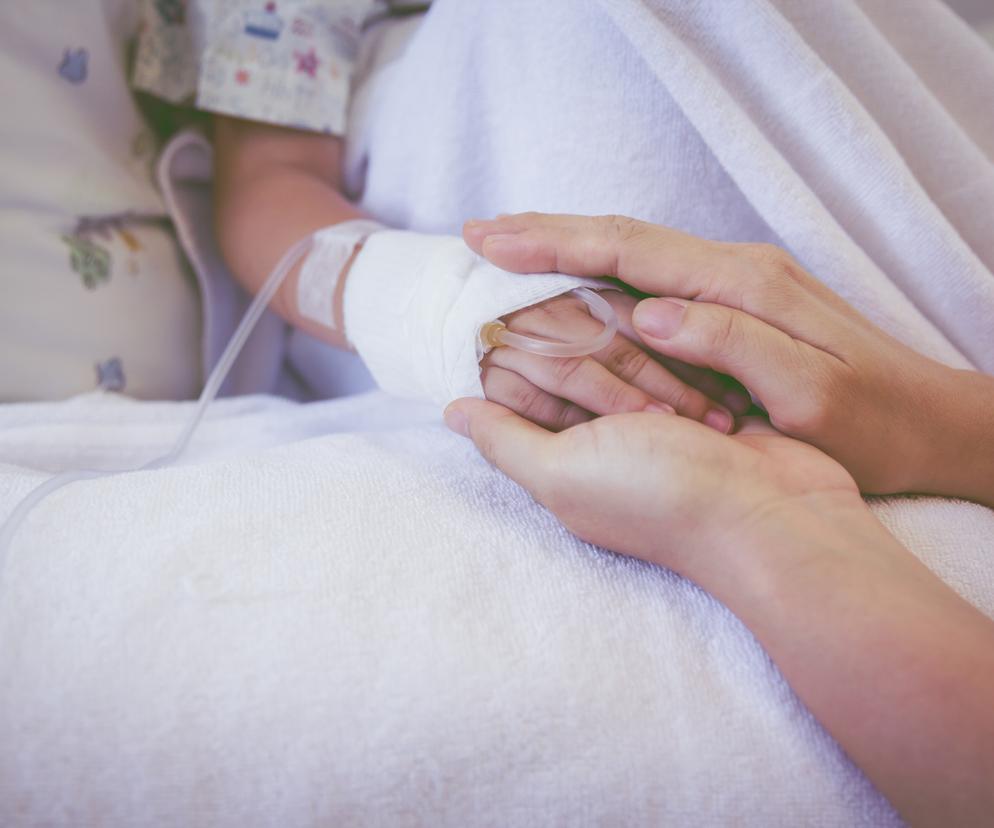 Tak ciężkiego sezonu grypowego nie było od lat. Na oddziale pediatrycznym w Łodzi zaczyna brakować miejsc
