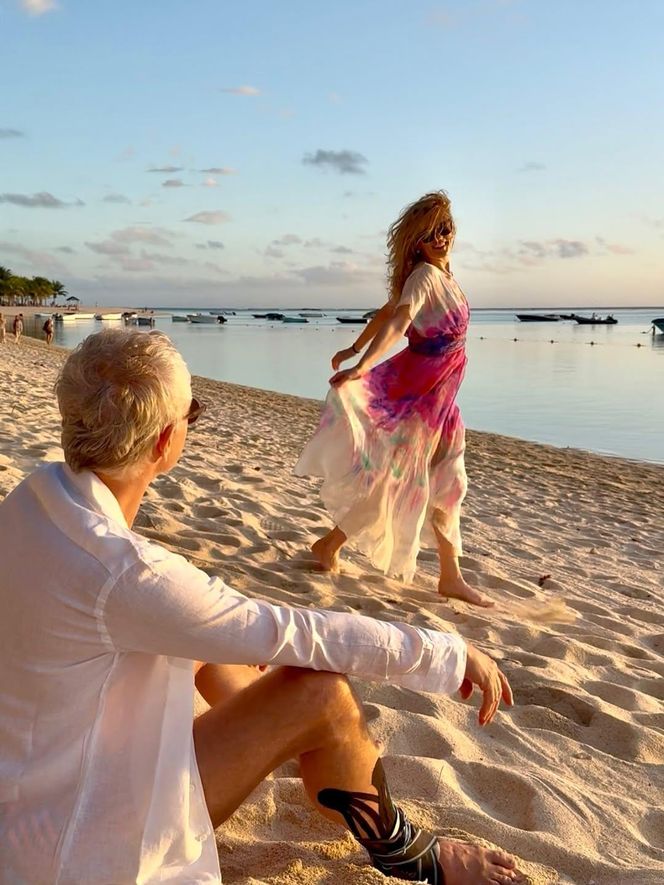 Dorota Chotecka na wakacjach