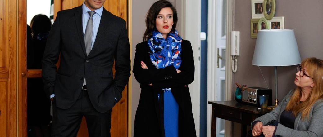 O mnie się nie martw 2 odcinek 10, Magda Gadomska (Anna Terpiłowska), Laskoń (Mikołaj Krawczyk)