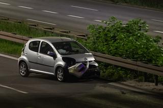 Katowice. Śmiertelny wypadek na autostradzie A4. Potworna kraksa z ciężarówką