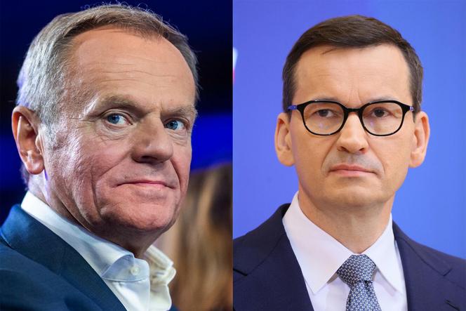 3. Mateusz Morawiecki i Donald Tusk 