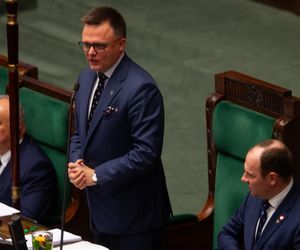 Szymon Hołownia na ostatnim posiedzeniu jako marszałek