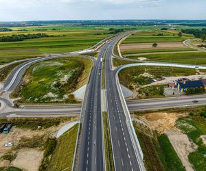 Budowany odcinek S61 Łomża Zachód-Stawiski