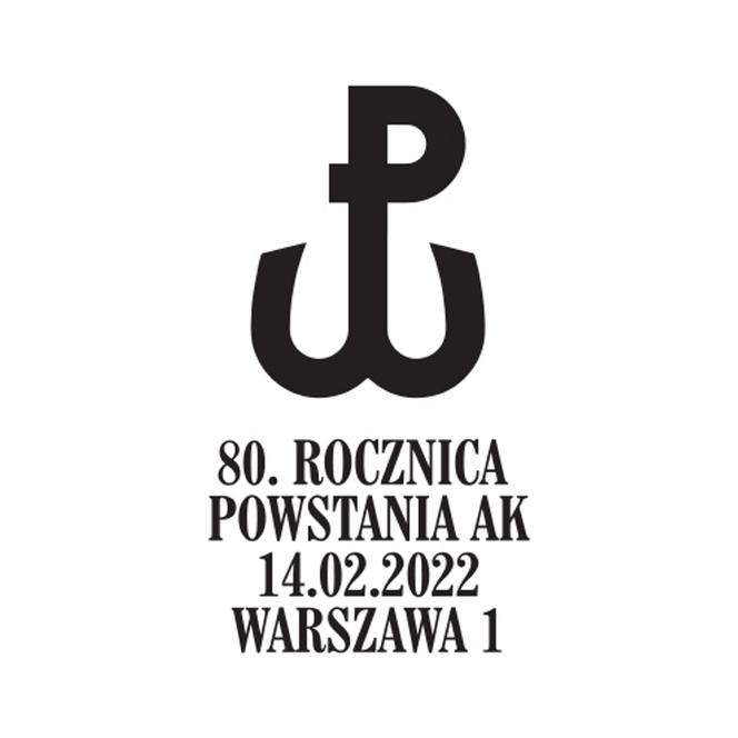 80. rocznica postania Armii Krajowej - seria znaczków Poczty Polskiej 