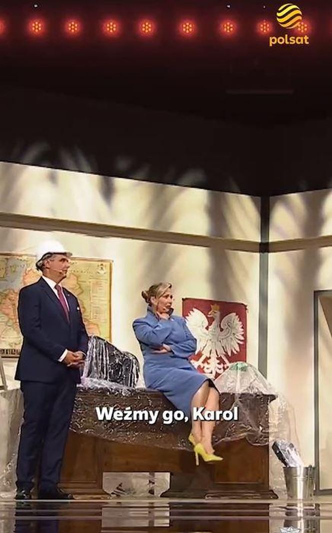 Tak w Polsacie pokazali prezydenta i pierwszą damę