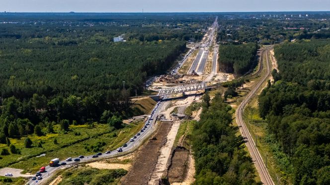 rozbudowa drogi krajowej nr 61 między Legionowem a Zegrzem