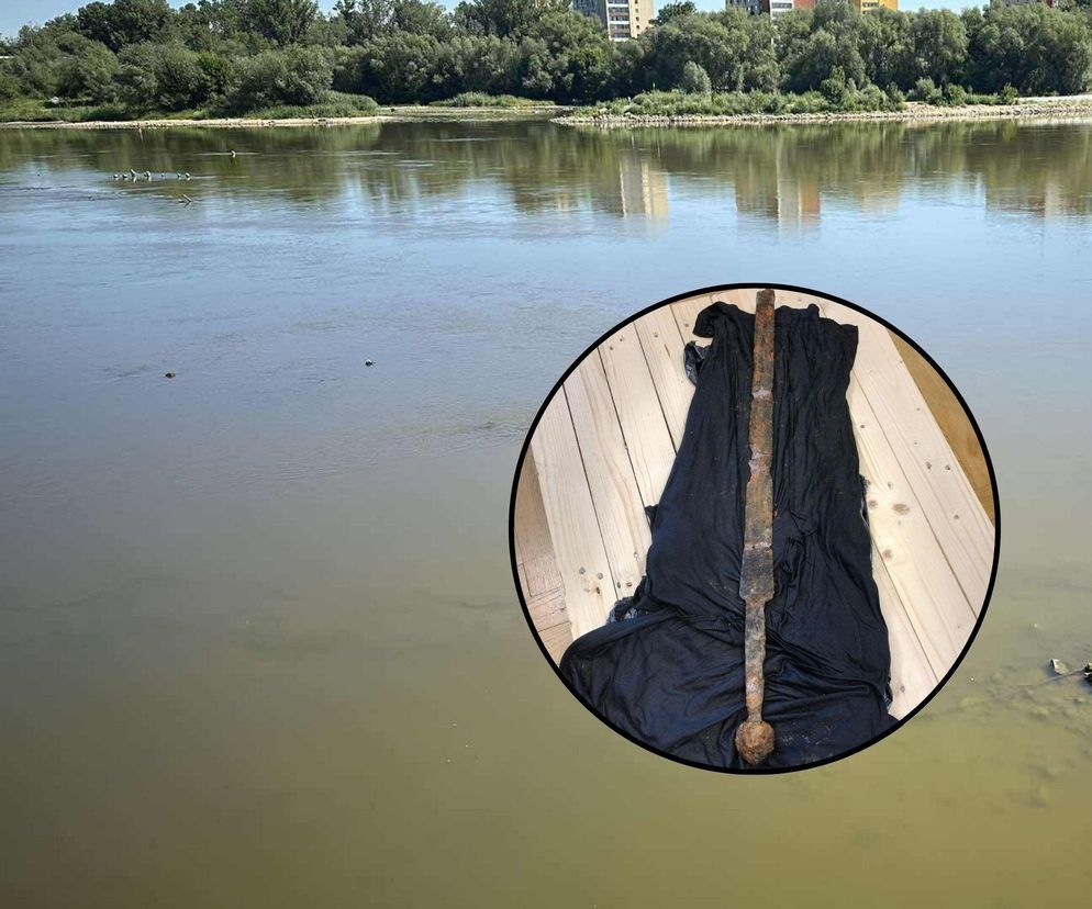 Chciał odpocząć nad wodą, trafił na średniowieczny skarb. Wisła skrywa wiele tajemnic