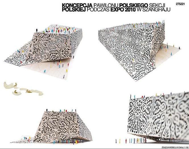 Zwycięska koncepcja architektoniczna Pawilonu Polskiego na EXPO 2010