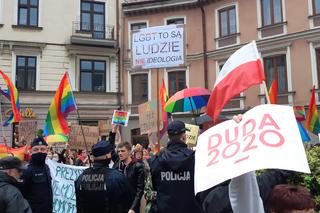 Protest podczas wizyty Adrzeja Dudy