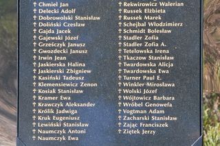 Pomnik upamiętniający ofiary katastrofy samolotu w Zawoi