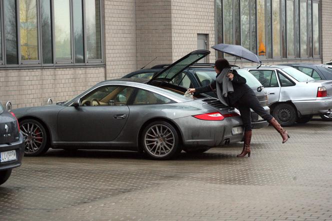 Kammel pożyczył koleżance porsche