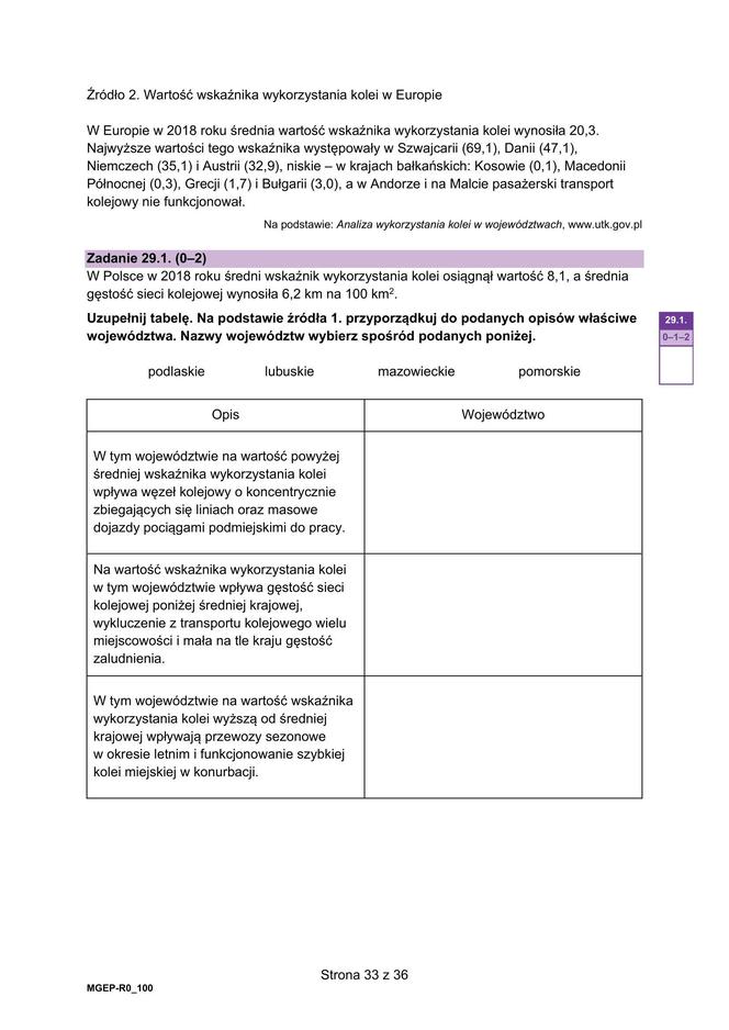 Matura 2024: geografia poziom rozszerzony. Arkusze CKE [NOWA FORMUŁA 2023]