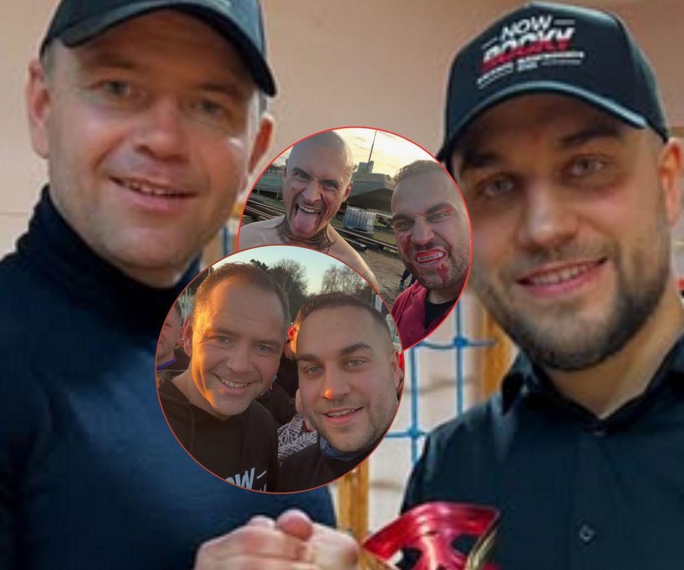 Karol Nawrocki i Adrian Domalewski