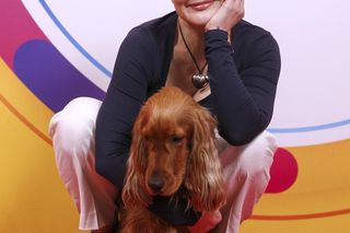 Monika Richardson z psem Paco