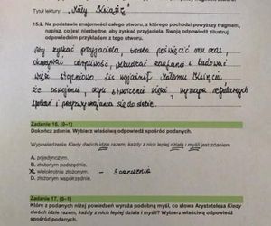 Egzamin ósmoklasisty 2025 polski: odpowiedzi do wszystkich zadań z arkusza CKE [13.05.2025]