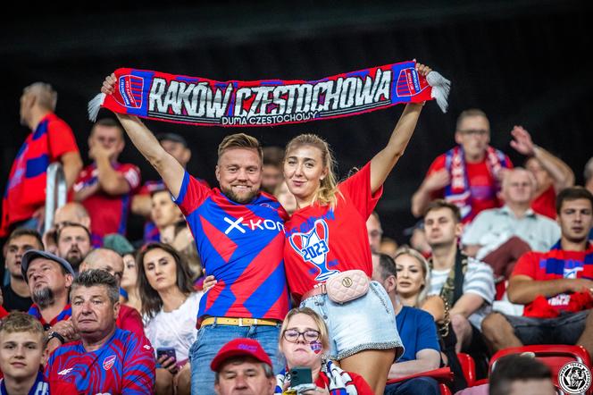 Raków Częstochowa - FC Kopenhaga Zdjęcia kibiców