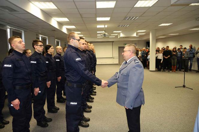 Ślubowanie nowych policjantów w Radomiu