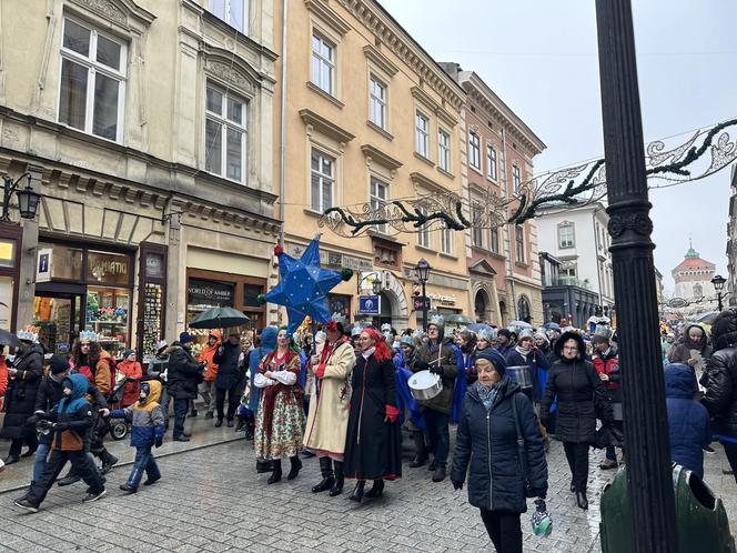 Orszak Trzech Króli przemaszerował przez Kraków