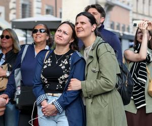 Tłumy na placu św. Piotra